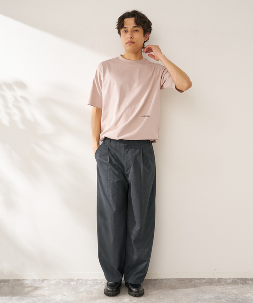 B.C STOCK(ベーセーストック)の「OLIVEDRAB DRAWCODE S/S-Tシャツ(Tシャツ/カットソー・メンズ・ピンク/ホワイト/グレー/ブラック系その他・MEDIUM/X-LARGE/LARGE)」の11枚目の写真