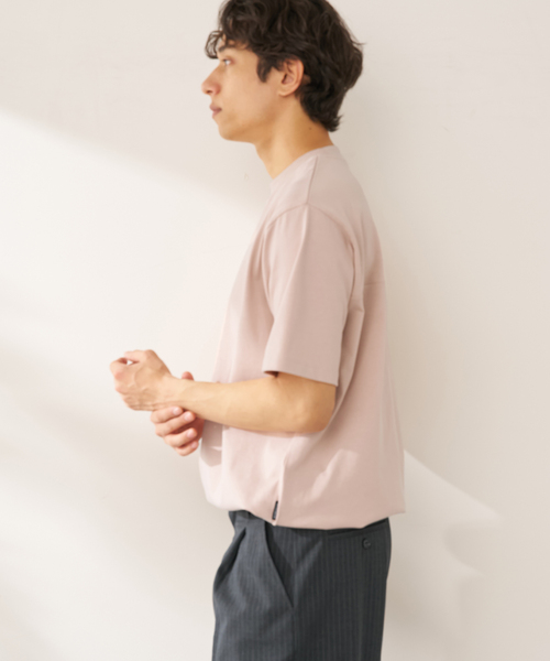 B.C STOCK(ベーセーストック)の「OLIVEDRAB DRAWCODE S/S-Tシャツ(Tシャツ/カットソー・メンズ・ピンク/ホワイト/グレー/ブラック系その他・MEDIUM/X-LARGE/LARGE)」の13枚目の写真