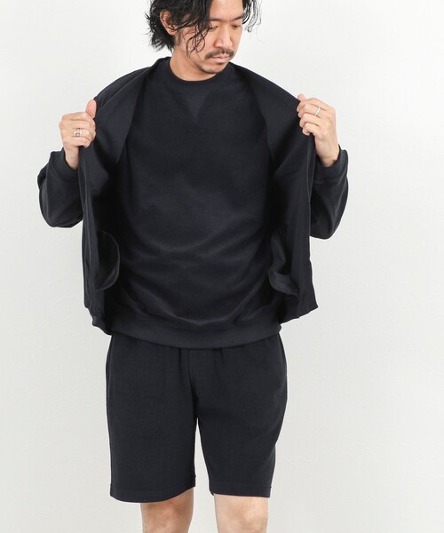 NOLLEY’S(ノーリーズ)の「《セットアップ対応》ボタンレス パイルカーディガン 26SS(カーディガン/ボレロ・メンズ・ネイビー/ブルー/グレー・S/M/L/XL)」の12枚目の写真