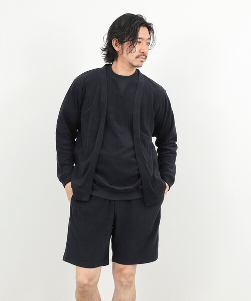 NOLLEY’S(ノーリーズ)の「《セットアップ対応》ボタンレス パイルカーディガン 26SS(カーディガン/ボレロ・メンズ・ネイビー/ブルー/グレー・S/M/L/XL)」の16枚目の写真