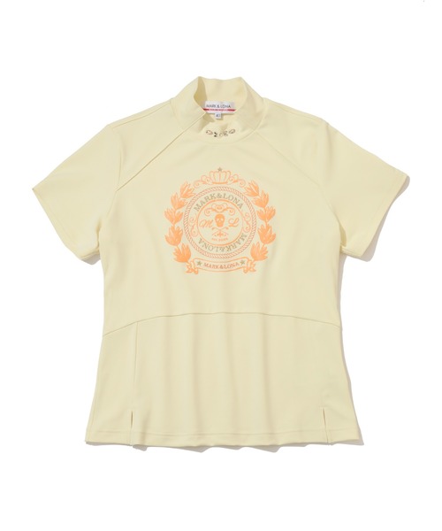 MARK & LONA(マークアンドロナ)の「Reale Crystal Mock | WOMEN(Tシャツ/カットソー・レディース・ブラック/イエロー/ホワイト・38/36)」の3枚目の写真