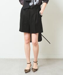 【美品】Whim Gazette リネンハイウエストショートパンツ Whim Gazette｜ウィムガゼットのパンツ（ハーフ・ひざ丈）通販 - ZOZOTOWN
