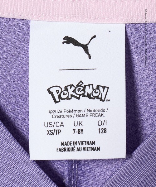 PUMA(プーマ)の「【WEB限定】<PUMA×Pokemon>ジャージ Tシャツ/ キッズ 128cm-152cm(Tシャツ/カットソー・キッズ・ブラック/ライトピンク・140cm/128cm/152)」の14枚目の写真