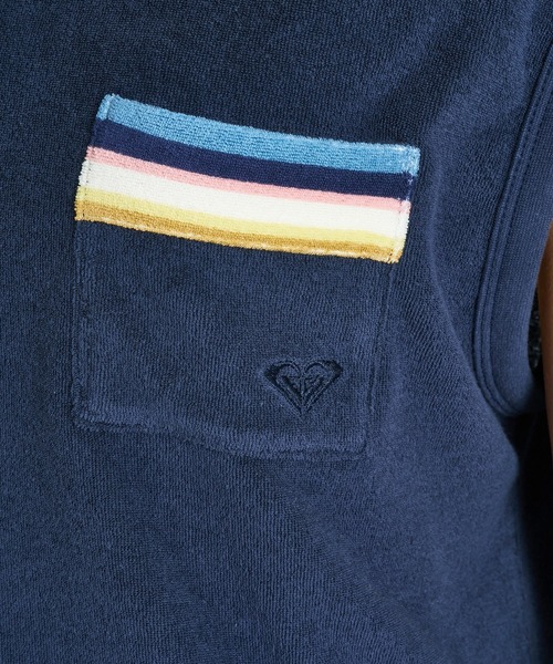 ROXY（ロキシー）の「ROXY SURF SALT&SUN TANK タンクトップ 【2026年夏モデル】/ロキシーストライプタンク（タンクトップ・レディース・ホワイト/ネイビー/オレンジ・LARGE/MEDIUM/SMALL）」の8枚目の写真