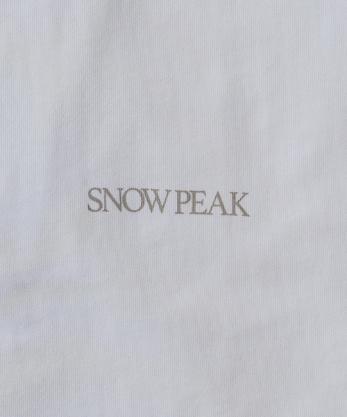 Snow Peak（スノーピーク）の「Snow Peak / スノーピーク 別注 ギア ワイヤーフレーム プリントTシャツ（Tシャツ/カットソー・メンズ・ホワイト×ホワイト/ホワイト/ホワイト系その他・SMALL/MEDIUM/LARGE）」の9枚目の写真
