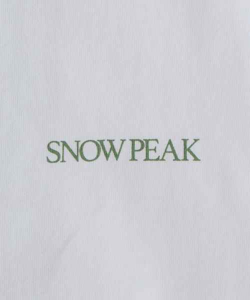 Snow Peak（スノーピーク）の「Snow Peak / スノーピーク 別注 ギア ワイヤーフレーム プリントTシャツ（Tシャツ/カットソー・メンズ・ホワイト×ホワイト/ホワイト/ホワイト系その他・SMALL/MEDIUM/LARGE）」の15枚目の写真