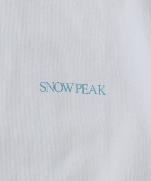 Snow Peak（スノーピーク）の「Snow Peak / スノーピーク 別注 ギア ワイヤーフレーム プリントTシャツ（Tシャツ/カットソー・メンズ・ホワイト×ホワイト/ホワイト/ホワイト系その他・SMALL/MEDIUM/LARGE）」の19枚目の写真