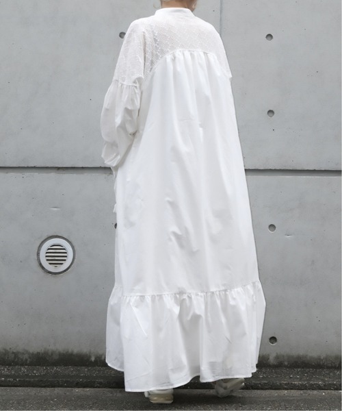 ZOZOMARKET by aoi(ゾゾマーケットバイアオイ)の「【インフルエンサー aoiセレクト】コットンレース切り替えティアードワンピース(ワンピース・レディース・オフホワイト/ブラック・FREE)」の13枚目の写真