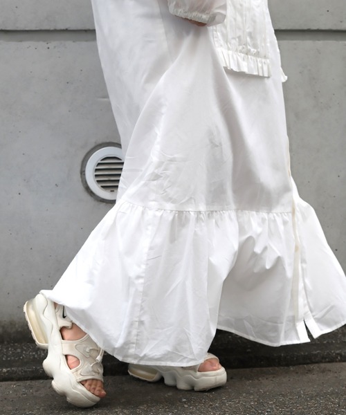 ZOZOMARKET by aoi(ゾゾマーケットバイアオイ)の「【インフルエンサー aoiセレクト】コットンレース切り替えティアードワンピース(ワンピース・レディース・オフホワイト/ブラック・FREE)」の20枚目の写真