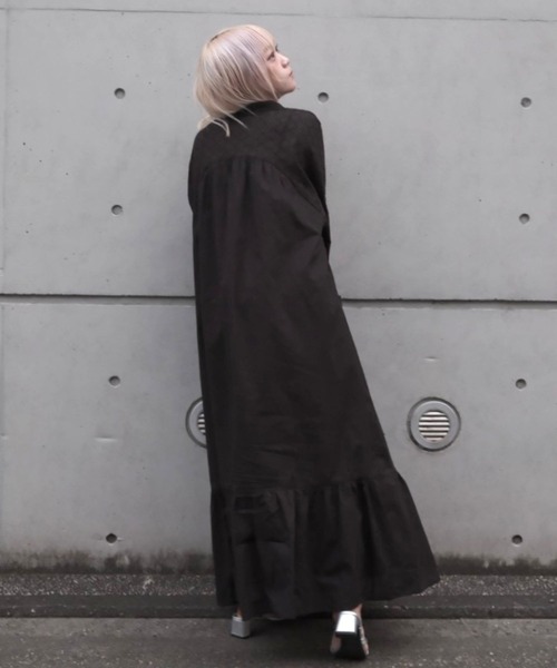 ZOZOMARKET by aoi(ゾゾマーケットバイアオイ)の「【インフルエンサー aoiセレクト】コットンレース切り替えティアードワンピース(ワンピース・レディース・オフホワイト/ブラック・FREE)」の15枚目の写真