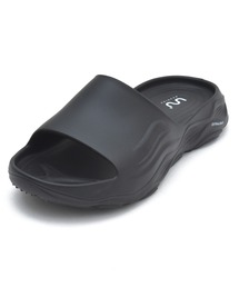 Doubleu（ダブリュー）の「doubleu / ULTRA SPORTY SLIDE / BALCK（サンダル）」