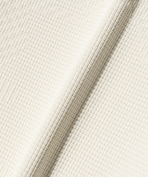 glamb(グラム)の「Multi Texture Cutsew / マルチテキスチャーカットソー(Tシャツ/カットソー・メンズ・ホワイト/ブラウン/ブラック・S/M/L)」の19枚目の写真