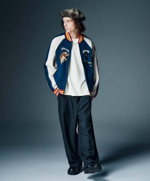 glamb(グラム)の「Multi Texture Cutsew / マルチテキスチャーカットソー(Tシャツ/カットソー・メンズ・ホワイト/ブラウン/ブラック・S/M/L)」の11枚目の写真