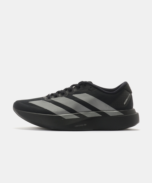 adidas(アディダス)の「adidas ADIZERO EVO SL WOVEN W JR4737(スニーカー・レディース・ブラック系その他・23cm/23.5cm/24cm/24.5cm)」の1枚目の写真