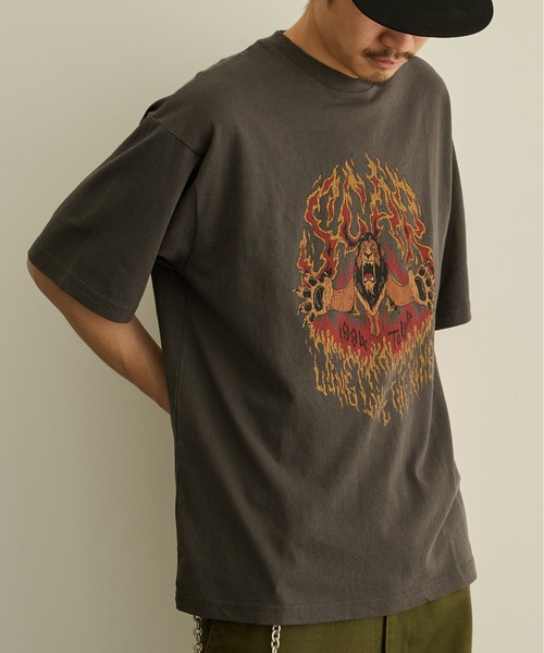 DISCUS(ディスカス)の「【DISCUS】DISCUS×villains ヴィンテージライク 半袖Tシャツ(Tシャツ/カットソー・メンズ・ブラック/ブラック系その他2/ブラック系その他3/ブラック系その他5/ブラック系1/ブラック系その他4/ブラック系その他6・L/M)」の4枚目の写真