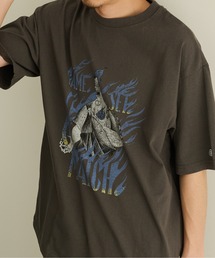 DISCUS（ディスカス）の「【DISCUS】DISCUS×villains ヴィンテージライク 半袖Tシャツ（Tシャツ/カットソー）」