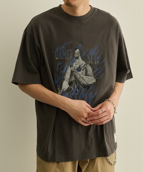 DISCUS(ディスカス)の「【DISCUS】DISCUS×villains ヴィンテージライク 半袖Tシャツ(Tシャツ/カットソー・メンズ・ブラック/ブラック系その他2/ブラック系その他3/ブラック系その他5/ブラック系1/ブラック系その他4/ブラック系その他6・L/M)」の9枚目の写真