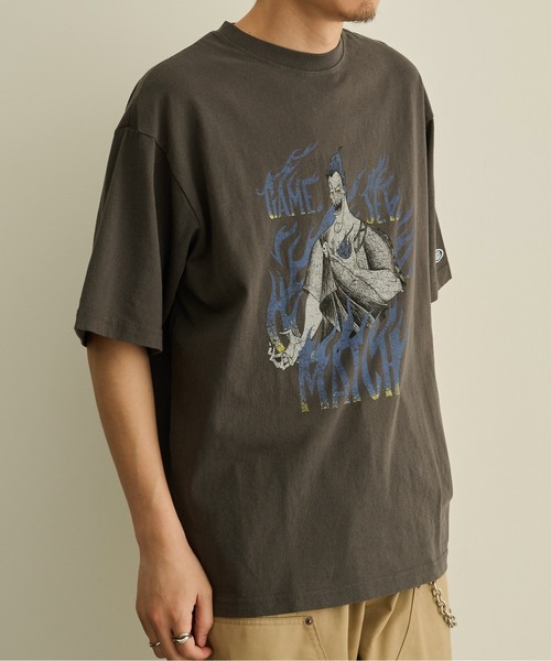 DISCUS(ディスカス)の「【DISCUS】DISCUS×villains ヴィンテージライク 半袖Tシャツ(Tシャツ/カットソー・メンズ・ブラック/ブラック系その他2/ブラック系その他3/ブラック系その他5/ブラック系1/ブラック系その他4/ブラック系その他6・L/M)」の10枚目の写真