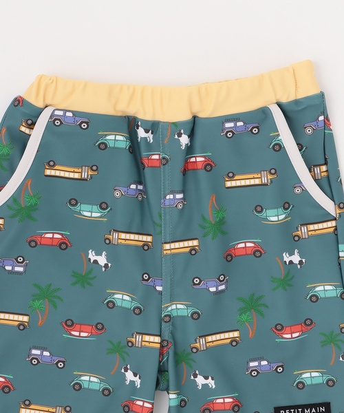 petit main(プティマイン)の「【SWIM】Boysアソートセットアップ水着(水着・キッズ・イエロー/サックスブルー/チャコール・100cm/110cm/120cm/130cm/80cm/90cm)」の10枚目の写真