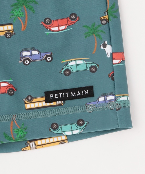 petit main(プティマイン)の「【SWIM】Boysアソートセットアップ水着(水着・キッズ・イエロー/サックスブルー/チャコール・100cm/110cm/120cm/130cm/80cm/90cm)」の7枚目の写真