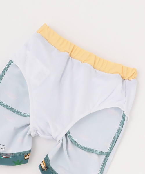 petit main(プティマイン)の「【SWIM】Boysアソートセットアップ水着(水着・キッズ・イエロー/サックスブルー/チャコール・100cm/110cm/120cm/130cm/80cm/90cm)」の5枚目の写真