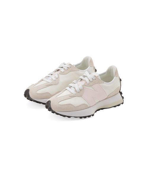 emmi（エミ）の「【New Balance】327（スニーカー・レディース・ホワイト・24.5/24/23.5/25/23）」の2枚目の写真