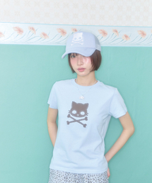 キリスカルパッチTシャツ(ブルー)