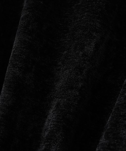 NOIRER(ノイア)の「ベルベットルーズフィットシャツ(ブラック)(シャツ/ブラウス・メンズ・その他・48/50/52)」の6枚目の写真