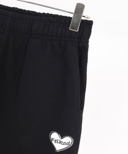 felkod（フィルコッド）の「mp15144- Heart Puff Print 12oz Fleece Easy Pants イージーパンツ(F26A220)（スウェットパンツ・メンズ・ブラック/ブラック×イエロー・M/L/XL）」の22枚目の写真