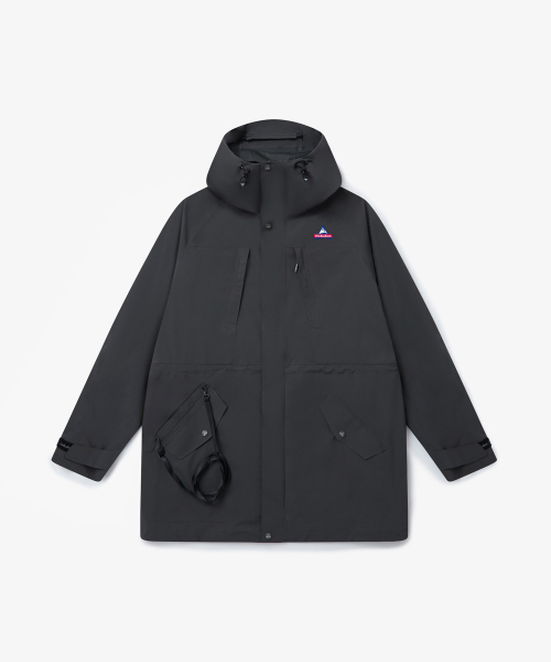HOLUBAR(ホルバー)の「Eiber 2.5L Rain Jacket Charcoal(ナイロンジャケット・メンズ・その他・MEDIUM/LARGE/X-LARGE)」の1枚目の写真