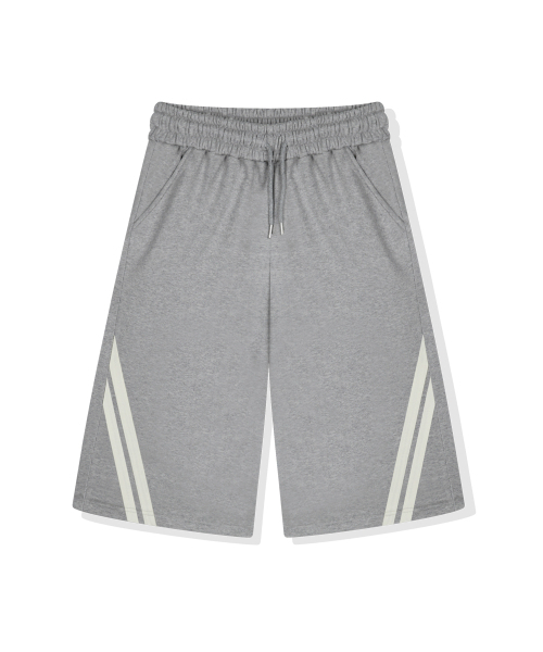 BASIC LABEL（ベーシックラベル）の「Zane track wide Bermuda shorts 2 Color [BLST_4001]（その他パンツ・レディース・グレー/ブラック・SMALL/MEDIUM/LARGE/X-LARGE）」の8枚目の写真