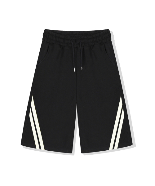 BASIC LABEL（ベーシックラベル）の「Zane track wide Bermuda shorts 2 Color [BLST_4001]（その他パンツ・レディース・グレー/ブラック・SMALL/MEDIUM/LARGE/X-LARGE）」の7枚目の写真