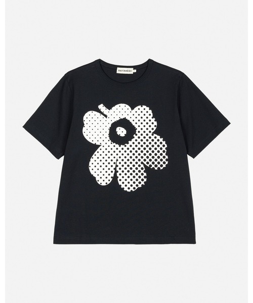 marimekko(マリメッコ)の「【kioski】Erna Unikko / t-shirt(Tシャツ/カットソー・レディース・ブラック・X-SMALL/SMALL/MEDIUM/LARGE)」の4枚目の写真