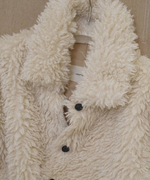 TODAYFUL(トゥデイフル)の「【TODAYFUL/トゥデイフル】Fur Short Coat/ファーショートコート(その他アウター・レディース・アイボリー・38/36)」の9枚目の写真