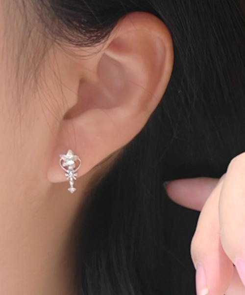 MASHIRO（マシロ）の「【MASHIRO】ハートステッキモチーフカラーピアス６点セット（MA/EK238）（ピアス（両耳用）・レディース・ピンク・FREE）」の3枚目の写真
