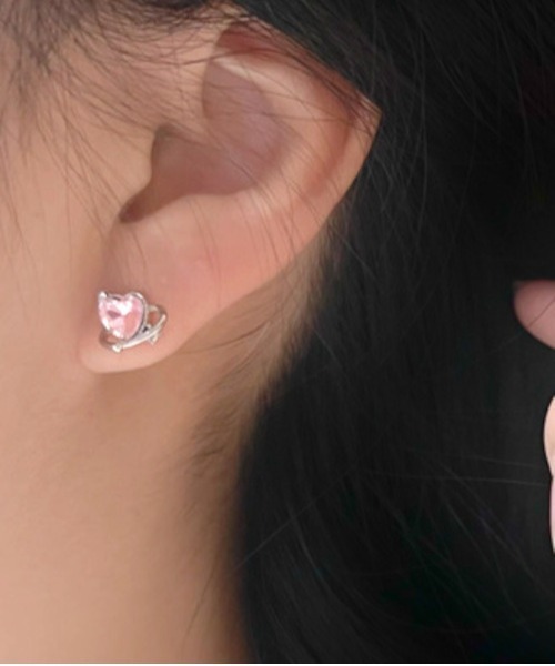 MASHIRO（マシロ）の「【MASHIRO】ハートステッキモチーフカラーピアス６点セット（MA/EK238）（ピアス（両耳用）・レディース・ピンク・FREE）」の5枚目の写真