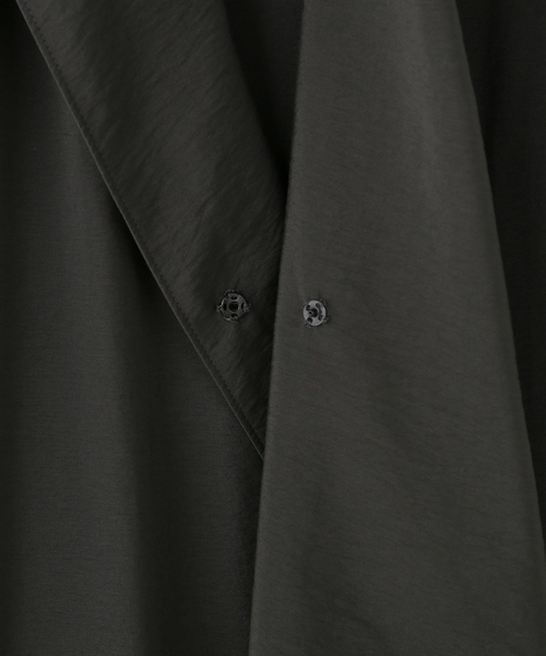 Spick & Span(スピックアンドスパン)の「ソフトポプリンオールインワン(つなぎ/オールインワン・レディース・チャコールグレー/ブラウン・38/36)」の6枚目の写真