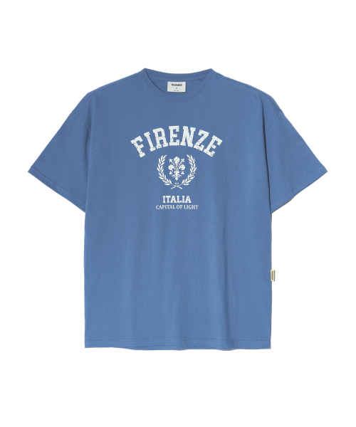 PIECEMAKER(ピースメーカー)の「ヴィンテージフィレンツェリリ半袖Tシャツ(チャコール)(Tシャツ/カットソー・レディース・その他・LARGE/MEDIUM)」の7枚目の写真