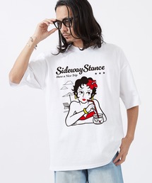 【SIDEWAYSTANCE】プールガール半袖Tシャツ 70485