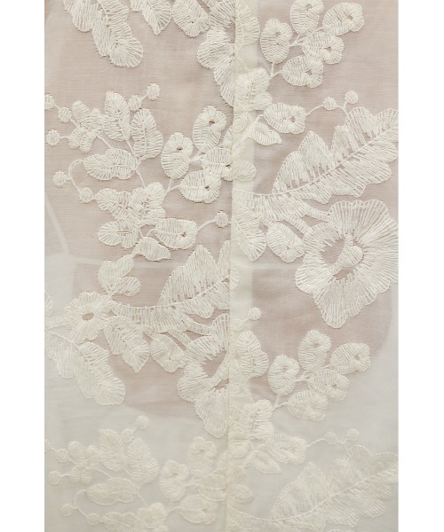 STYLEMIXER(スタイルミキサー)の「レースシアーベスト(ベスト・レディース・アイボリー/ブラック・FREE)」の8枚目の写真