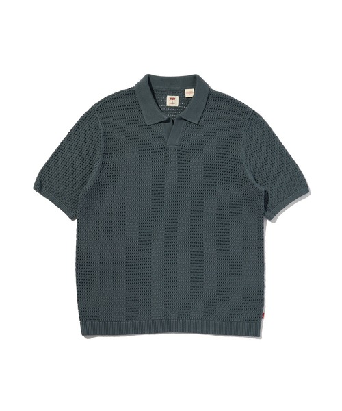 Levi's(リーバイス)の「Levi's/リーバイス ディロン オープンカラーポロシャツ(ポロシャツ・メンズ・ブルー・S/M/L/XL)」の6枚目の写真