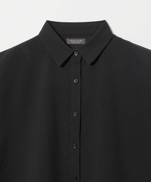A DAY IN THE LIFE UNITED ARROWS（アデイインザライフユナイテッドアローズ）の「レースレイヤード フレンチスリーブシャツ ＜A DAY IN THE LIFE＞（シャツ/ブラウス・レディース・ホワイト/ブラック/ライトブルー・FREE）」の20枚目の写真