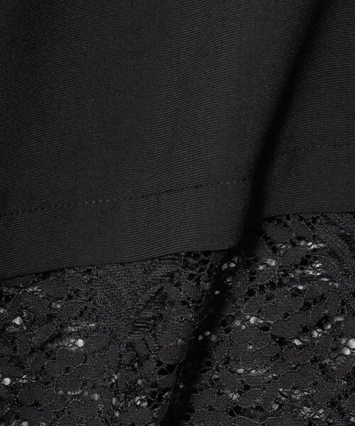 A DAY IN THE LIFE UNITED ARROWS（アデイインザライフユナイテッドアローズ）の「レースレイヤード フレンチスリーブシャツ ＜A DAY IN THE LIFE＞（シャツ/ブラウス・レディース・ホワイト/ブラック/ライトブルー・FREE）」の21枚目の写真