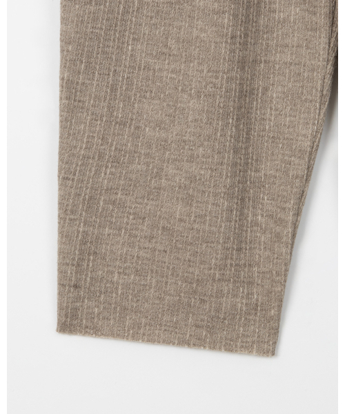 THEENDQUESTION(ジエンドクエスチョン)の「Knit tuck wide pants / BEIGE(その他パンツ・レディース・その他・FREE)」の4枚目の写真