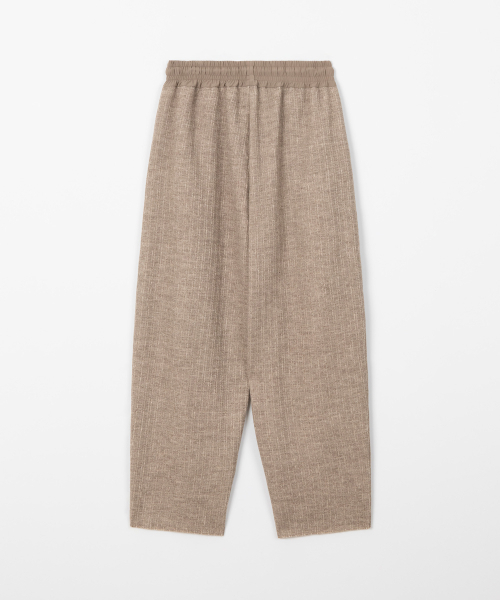 THEENDQUESTION(ジエンドクエスチョン)の「Knit tuck wide pants / BEIGE(その他パンツ・レディース・その他・FREE)」の6枚目の写真