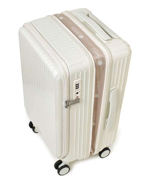 LeSportsac(レスポートサック)の「URBAN LIGHT CARRY-ON ソフトアイボリー(スーツケース/キャリーバッグ・レディース・ホワイト・FREE)」の11枚目の写真