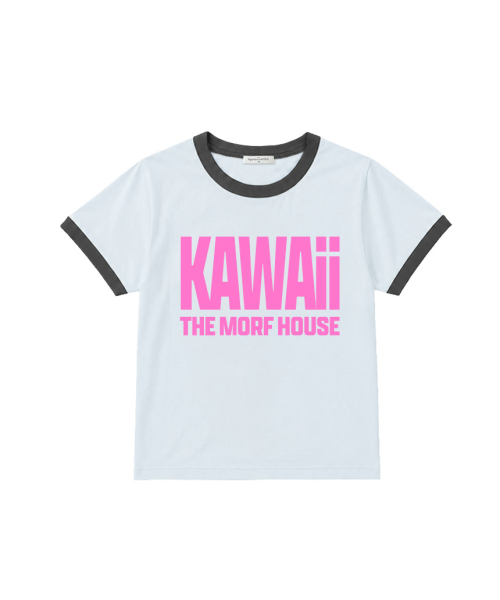 THEMORFHOUSE(ザモーフハウス)の「カワイリング 半袖Tシャツ ホワイトメランジ(Tシャツ/カットソー・レディース・その他・MEDIUM)」の2枚目の写真
