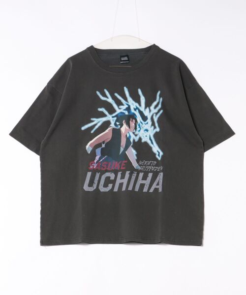 baron（バロン）の「NARUTO-ナルト- ピグメントTシャツ（Tシャツ/カットソー・レディース・ブラック系その他2/スミクロ/ブラック系その他3/ブラック系その他・M/L/XL）」の2枚目の写真