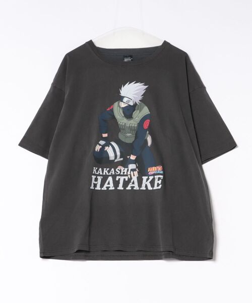 baron（バロン）の「NARUTO-ナルト- ピグメントTシャツ（Tシャツ/カットソー・レディース・ブラック系その他2/スミクロ/ブラック系その他3/ブラック系その他・M/L/XL）」の4枚目の写真