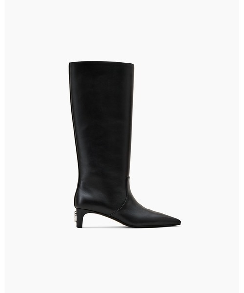 MARC JACOBS(マークジェイコブス)の「THE LEATHER J MARC MEL BOOT/ザ レザー J マーク メル ブーツ(ブーツ・レディース・ブラック・37)」の1枚目の写真